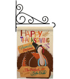 Perfect Side Dish - Thanksgiving Fall Vertical Impressions Decorative Flags HG113058 Made In USA