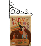 Perfect Side Dish - Thanksgiving Fall Vertical Impressions Decorative Flags HG113058 Made In USA