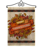 Grateful Thanksgiving - Thanksgiving Fall Vertical Impressions Decorative Flags HG113088 Made In USA