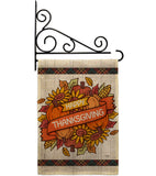 Grateful Thanksgiving - Thanksgiving Fall Vertical Impressions Decorative Flags HG113088 Made In USA