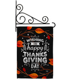 Thankgiving Day - Thanksgiving Fall Vertical Impressions Decorative Flags HG192227 Made In USA