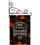 Thankgiving Day - Thanksgiving Fall Vertical Impressions Decorative Flags HG192227 Made In USA