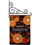 Thanksgiving Leaves - Thanksgiving Fall Vertical Impressions Decorative Flags HG192256 Made In USA