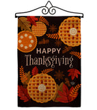 Thanksgiving Leaves - Thanksgiving Fall Vertical Impressions Decorative Flags HG192256 Made In USA