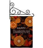 Thanksgiving Leaves - Thanksgiving Fall Vertical Impressions Decorative Flags HG192256 Made In USA