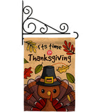 It's Thanksgiving - Thanksgiving Fall Vertical Impressions Decorative Flags HG192288 Made In USA