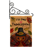 It's Thanksgiving - Thanksgiving Fall Vertical Impressions Decorative Flags HG192288 Made In USA