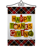 Thanksgiving - Thanksgiving Fall Vertical Impressions Decorative Flags HG192632 Made In USA