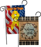 Cotton Y'all - Southern Country & Primitive Vertical Impressions Decorative Flags HG120050 Made In USA