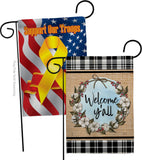 Cotton Y'all - Southern Country & Primitive Vertical Impressions Decorative Flags HG120050 Made In USA