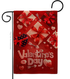 Valentine's Gifts - Valentines Spring Vertical Impressions Decorative Flags HG130307 Made In USA