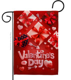 Valentine's Gifts - Valentines Spring Vertical Impressions Decorative Flags HG130307 Made In USA