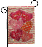 Love Together Forever - Valentines Spring Vertical Impressions Decorative Flags HG101055 Made In USA