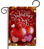 Beloved Valentine's Day - Valentines Spring Vertical Impressions Decorative Flags HG101062 Made In USA