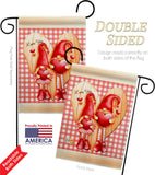 Gnome Love - Valentines Spring Vertical Impressions Decorative Flags HG101068 Made In USA