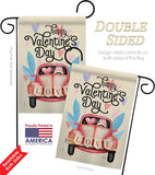 Gnome Delivery Love - Valentines Spring Vertical Impressions Decorative Flags HG101071 Made In USA