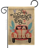 Gnome Delivery Love - Valentines Spring Vertical Impressions Decorative Flags HG101071 Made In USA