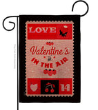 Sending Love - Valentines Spring Vertical Impressions Decorative Flags HG101075 Made In USA