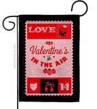 Sending Love - Valentines Spring Vertical Impressions Decorative Flags HG101075 Made In USA