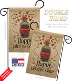 Posion Of Love - Valentines Spring Vertical Impressions Decorative Flags HG137121 Made In USA