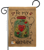 Be My Valentine - Valentines Spring Vertical Impressions Decorative Flags HG137123 Made In USA