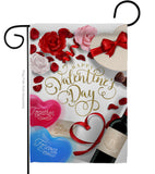 Together Forever - Valentines Spring Vertical Impressions Decorative Flags HG192344 Made In USA