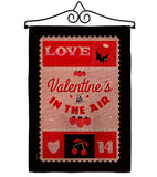 Sending Love - Valentines Spring Vertical Impressions Decorative Flags HG101075 Made In USA