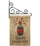 Posion Of Love - Valentines Spring Vertical Impressions Decorative Flags HG137121 Made In USA