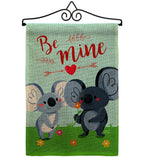 Koala Couples - Valentines Spring Vertical Impressions Decorative Flags HG137394 Made In USA