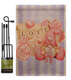 Love Gnome - Valentines Spring Vertical Impressions Decorative Flags HG192409 Made In USA