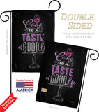 Cake Taste Good - Vegetable Food Vertical Impressions Decorative Flags HG137270 Made In USA