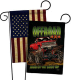 Offroad - Vehicle Interests Vertical Impressions Decorative Flags HG130408 Made In USA