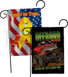 Offroad - Vehicle Interests Vertical Impressions Decorative Flags HG130408 Made In USA