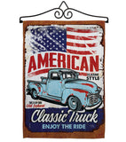 Classic Truck - Vehicle Interests Vertical Impressions Decorative Flags HG115255 Made In USA