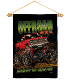 Offroad - Vehicle Interests Vertical Impressions Decorative Flags HG130408 Made In USA