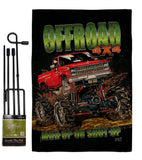 Offroad - Vehicle Interests Vertical Impressions Decorative Flags HG130408 Made In USA