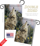 The Call - Wildlife Nature Vertical Impressions Decorative Flags HG110059 Made In USA