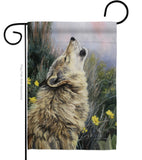 The Call - Wildlife Nature Vertical Impressions Decorative Flags HG110059 Made In USA