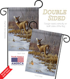 On Alert - Wildlife Nature Vertical Impressions Decorative Flags HG110062 Made In USA