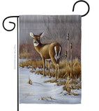 On Alert - Wildlife Nature Vertical Impressions Decorative Flags HG110062 Made In USA