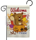 Nut House - Wildlife Nature Vertical Impressions Decorative Flags HG110087 Made In USA