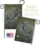 Coyote - Wildlife Nature Vertical Impressions Decorative Flags HG110089 Made In USA