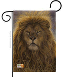 Lion - Wildlife Nature Vertical Impressions Decorative Flags HG110096 Made In USA