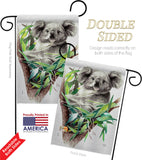 Koala - Wildlife Nature Vertical Impressions Decorative Flags HG110275 Made In USA