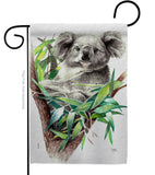 Koala - Wildlife Nature Vertical Impressions Decorative Flags HG110275 Made In USA