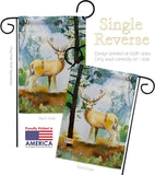 Forest Deer - Wildlife Nature Vertical Impressions Decorative Flags HG110277 Made In USA