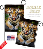 Tiger - Wildlife Nature Vertical Impressions Decorative Flags HG110279 Made In USA