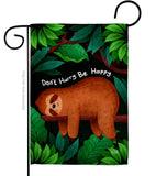 Don't Hurry - Wildlife Nature Vertical Impressions Decorative Flags HG130309 Made In USA