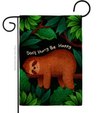 Don't Hurry - Wildlife Nature Vertical Impressions Decorative Flags HG130309 Made In USA