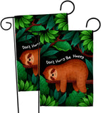 Don't Hurry - Wildlife Nature Vertical Impressions Decorative Flags HG130309 Made In USA